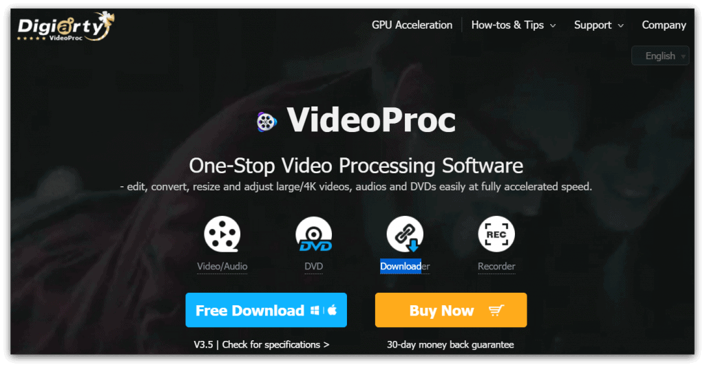app VideoProc Downloader