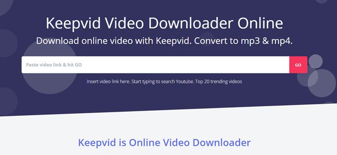 keepvid downloader: تنزيل فيديوهات اليوتيوب
